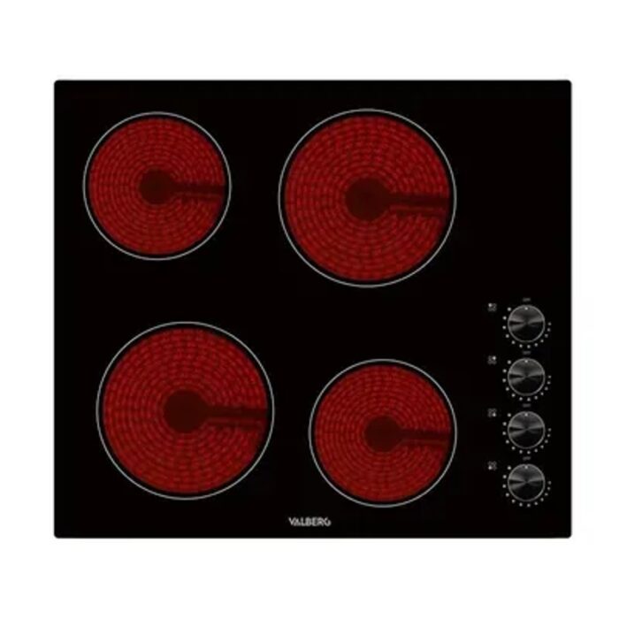 VALBERG VH 4 TM 007C Vitrocéramique Radiant 4 Zones Plaque de Cuisson