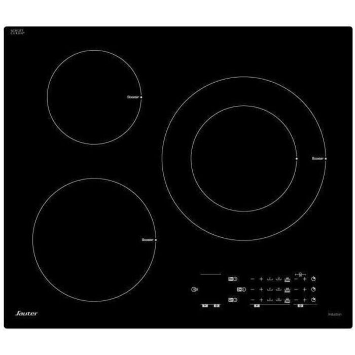Sauter SPI5361B 3 foyers 28 cm Table Induction