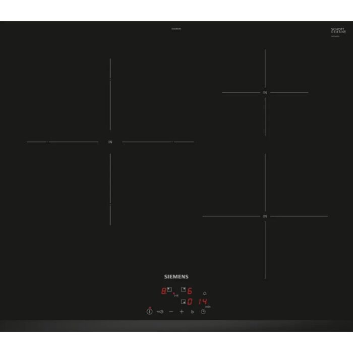 Siemens EU63KBJB5H 3 Foyers Induction 6200W Table de Cuisson